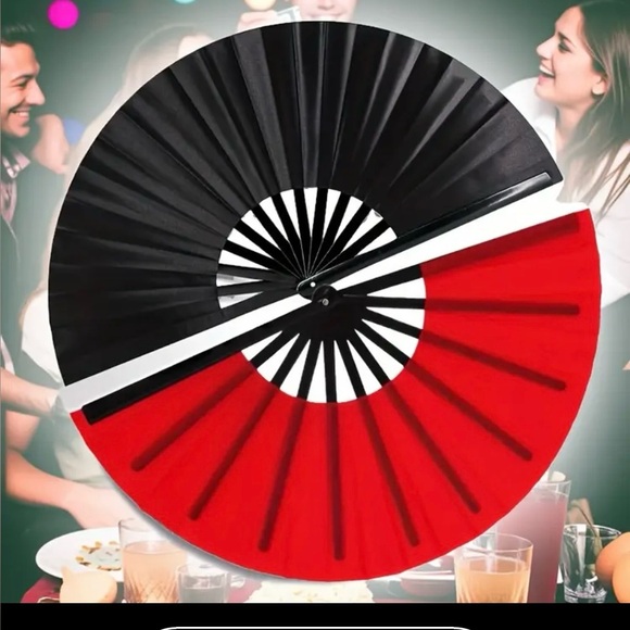 Other - 4 Fans 2 Blk 2 red NWOT
